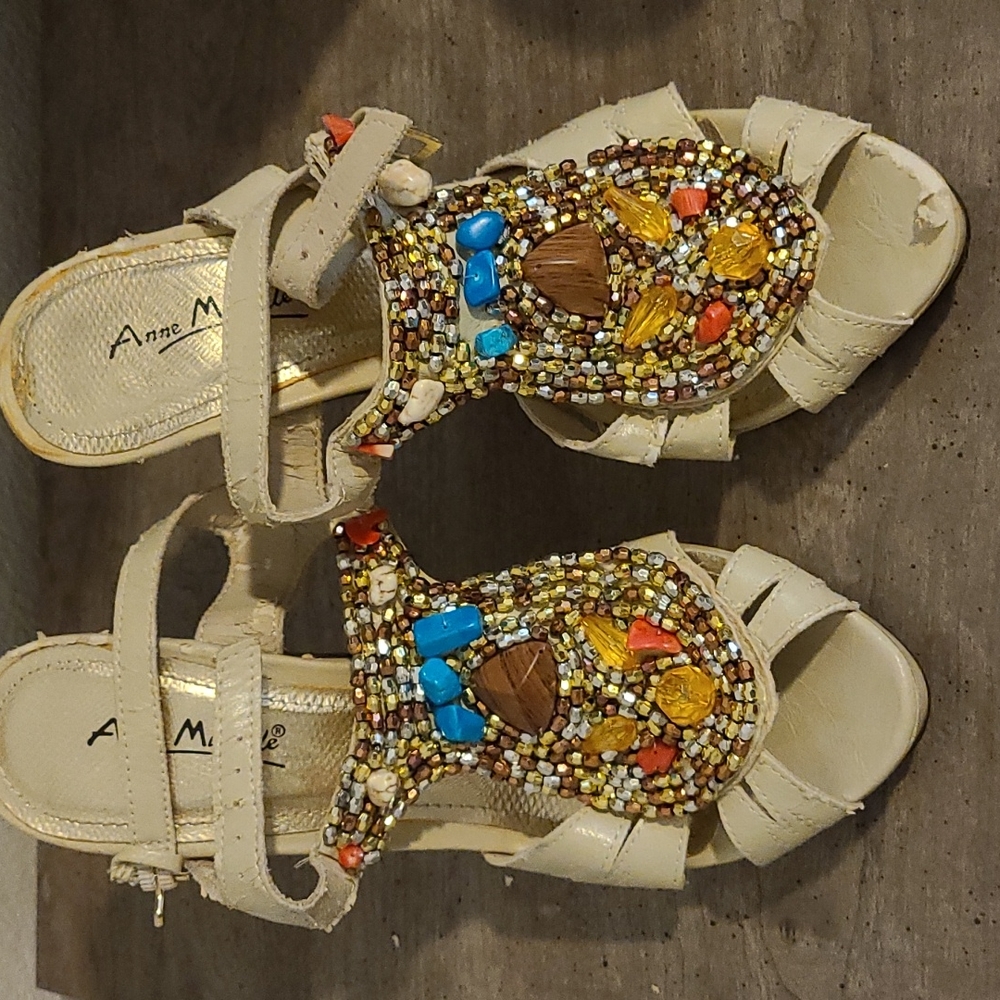 Jeweled heels